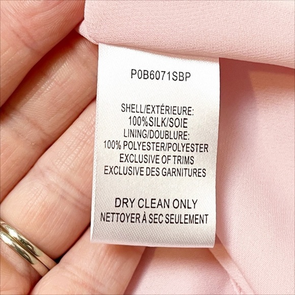 Parker 100% silk Krislyn Floral Mini Dress 00 XS puffed sleeves ruffle cocktail - Picture 12 of 14